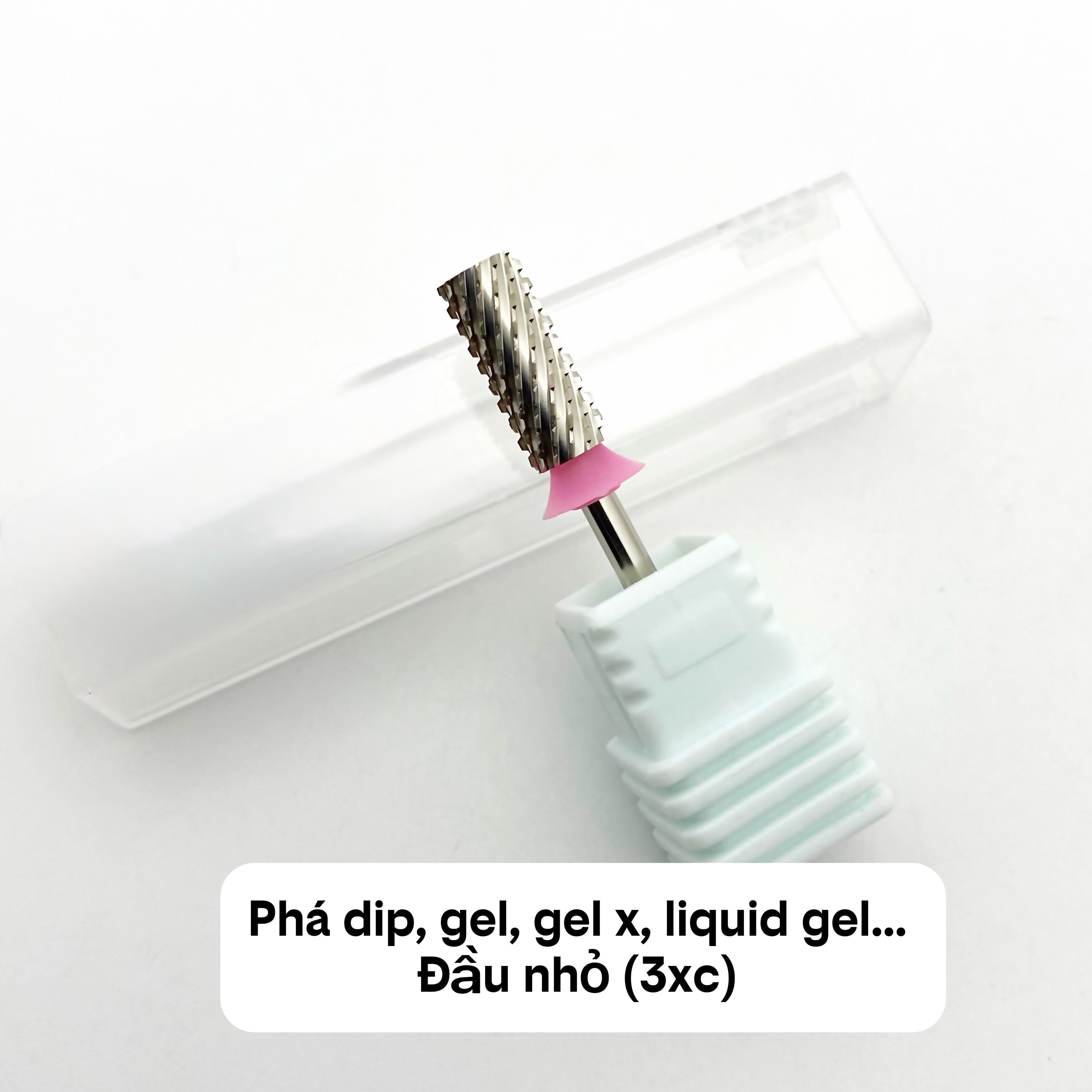Phá Gel Bao Êm – 3XC Nail Drill Bit (Đầu Nhỏ)